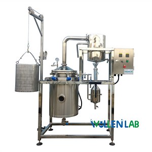 [Hot Item] Stainless Steel Lab Plant Essential Oil Extraction Equipment Water Steam Distillation Machine