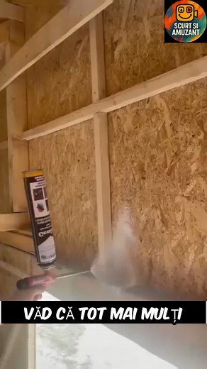 Stiai de aceste tuburi cu spuma?😮 #construction #perfect | Scurt si Amuzant