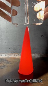 Red hot spike Vs ice hole 🕳️ 🧊 #science #gasoline #satisfying #experiment #asmr #ice | Floridafoxanthillart