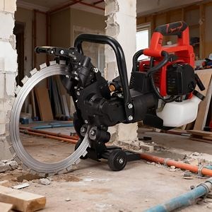 [Hot Item] Glgw Gasoline Ring Saw Concrete Cutter Power Tool High-Efficiency Wall Chaser Handheld Cutting Machine