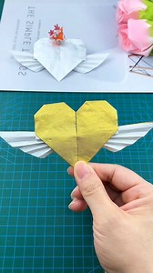 26K views · 61 reactions | Use the tinfoil from a cigarette box to create beautiful love wings! #handmadediy #creativecrafts #childhoodcrafts #upcycling #tinfoilart #origamitutorial #craftideas #reuseart #diyprojects #handmadecreations | paper craft | Facebook