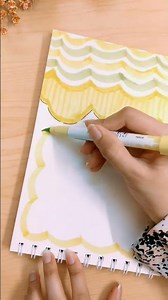 Aesthetic border design for project work✨🤩| Front page border design💗 #shorts #trending #viral #fyp