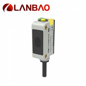 [Hot Item] Lanbao Factory 100cm Tof Principle NPN No/Nc IR Photocell Sensor Plastic Small Square