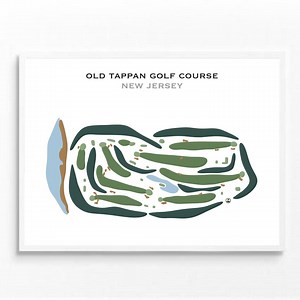 Old Tappan Golf Course, NJ | Carte du terrain de golf, carte du golf, cadeau golfeur pour lui, mise en page de la carte de score, cadeau petit ami golfeur, impression d'art déco - Etsy France