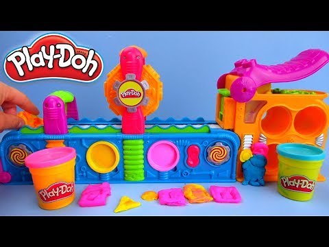 Play Doh Fun Factory Playset By Hasbro Toys | Unboxing