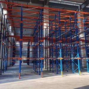[Hot Item] Manufacturer Automated Rack System Warehouse Storage Steel Drive in Shuttle Pallet Racking
