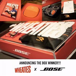 25K views · 375 reactions | And the winner of the exclusive Wheaties and Bose box is...#GoHawks | Russell Wilson | Facebook