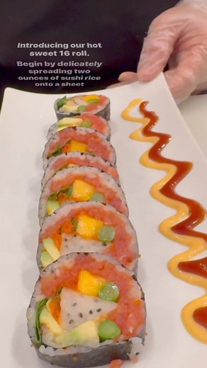16K views · 65 reactions | How to Make Easy Simple Quick Sushi Roll: Hot Sweet 16 roll #sushi #sushilovers #sushitime#sushiroll #sushihandroll #japanesefood #food #foodie #foryou #foryoupage #share #fbreels #fb #fbreelsvideo #fbpost #fbviral #reelsvideo #reelsfb #reelsviral #viralvideo #viralreels #instagram #reels #viral | Kheng Chea | Facebook