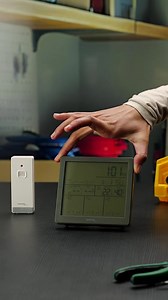 WD2200 Wetterstation WLAN mit App – 4-Tage-Profi-Wettervorhersage, Außensensor, Temperatur & Luftfeuchtigkeit innen/außen, Luftdruck & Regenwahrscheinlichkeit – Funk, kabellos, LCD-Display