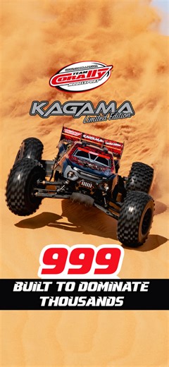 KAGAMA LIMITED EDITION - 999 built to Dominate Thousands Only 999 made. Fully loaded with 7075 aluminum tuning parts, new exclusive electronics. Proven Kagama performance – now taken to the next level. Watch it in action and join the world of Team Corally! | Team Corally