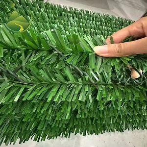 [Hot Item] Artificial Grass Wall Chain Link Fence Rolls Chain Link Hedge Slats