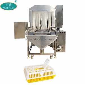 [Hot Item] Poultry Chicken Plastic Basket Crate Washing Machine