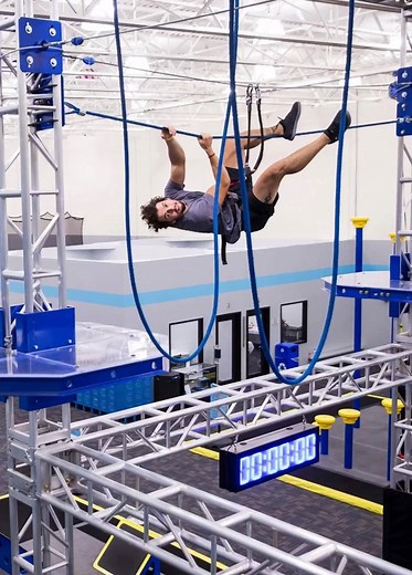 Are you ready? Ninja Warrior Course- High Ropes- Climbing Walls- Warped Wall- Bungee Flip- Stunt Jump. Parkour- Giant Slide- Trampoline Dodgeball- Battle Beam. Accept the challenge at ZavaZone! | ZavaZone