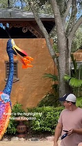 229K views · 8.3K reactions | Kevin from the movie UP was a bit adventurous at #Disney #AninalKingdom 藍 #wdw #disneyworld #waltdisney #disneyparks #pixarup #kevinbird #pixar #disneymovie #funnydisney #disneymoments | Just Disney | Facebook