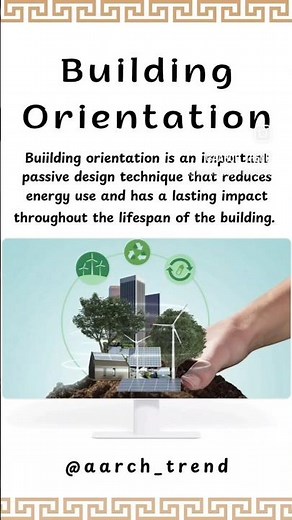 Building Orientation | Building Orientation Design Strategies #shorts #architecture #building #viral