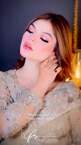 Thats why makeup artists always say “Trust the Process” 😛🩷 @fabs_salon —————— 💄: @fabs_salon 👗: @usamasilkofficial 💎: @zenias_jewellery [ Tutorial , Makeup , Partymakeup , Bride , IndianBride , Hairstyle , mua ] | Fab's Beauty Saloon