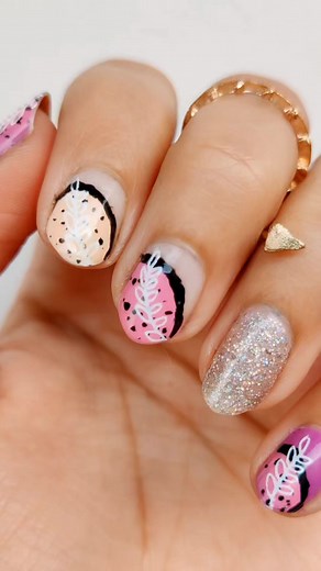 5K views · 92 reactions | Quick and easy no tool nail art! | Crazy Nailzz - The Nail Art Studio | Facebook