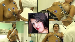 Shelly Stress Test, Heart Exam, Stething, EKG, BP (in Hi Def) | Clips4sale