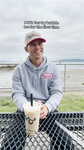 1.1K views · 7 comments | @sirslammy tries Seattle Southside favorite: Bubble Tea! 溜藍 How did you react to your first sip? Seattle Southside is home to nearly 30 Bubble Tea shops. Head to the link in our bio to follow our Bubble Tea Trail and for a chance at some fun Bubble Tea themed prizes! #SeattleSouthside #CuriouslyWonderful #BubbleTea #Boba | Explore Seattle Southside | Facebook