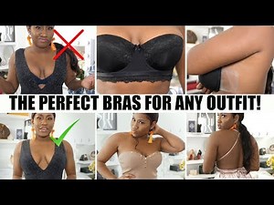 BRA SCHOOL 101! THE PERFECT BRAS FOR **FLAWLESS** CLEAVAGE!| Raven Navera