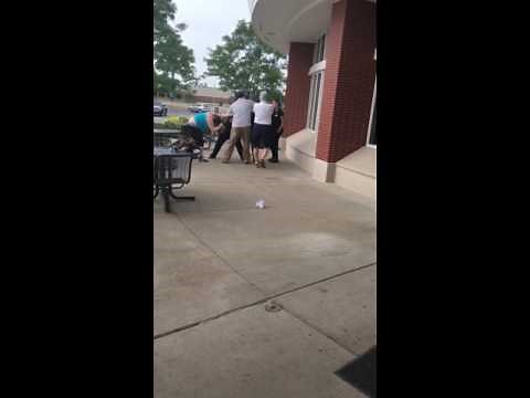White girls fighting at Ohio turnpike part 3