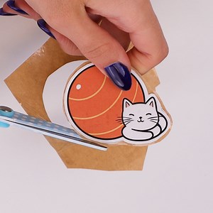 Make your own stickers for your notebook
