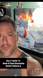 Day 1: Canto 11 – The Tomb of Pope Anastasius. Roughing in the...