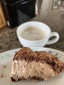 Flourless Chocolate Soufflé Cake With Chocolate Mousse Filling