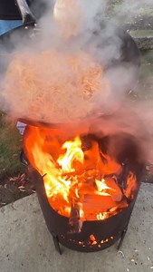 5K views · 106 reactions | My chef nephew @the_original_banana_man showing how it’s done with the best pad-Thai I’ve ever had. Crazy the heat needed to cook correctly in a wok! Firecan for the win without the grill rack. Treelines Firecan on sale this week. Link in bio!  #treelines #firepit #bbq #cookout #grill #firepit #wok #thaifoodstagram | Treelines | Facebook