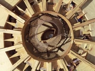 Submissions are still open for the 2024 Temple CREATION. Do you have a Temple proposal you'd like to share? Fabulous! Please send it ASAP to art@afrikaburn.com Video: 2023 Temple, filmed by the fire safety crew. (No drones are allowed at AfrikaBurn!) | AfrikaBurn