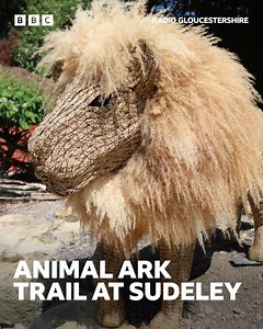 Animals are coming to life at Sudeley Castle as they use augumented reality on their sculpture trail! 🦁👣 Find out more 👉 https://bit.ly/3p69yPD | BBC Gloucestershire