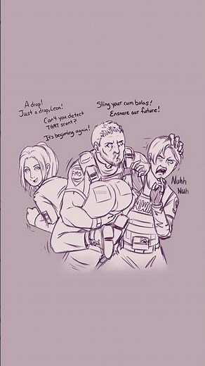 Just A Drop, Leon! | Resident Evil meme dub