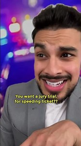 Legally avoid paying a speeding ticket with jury trial