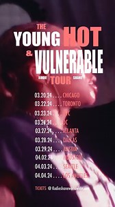 50 reactions · 11 shares | The countdown begins!!!! The “Young, Hot & Vulnerable” Tour starts March 20th!! Tickets Going Fast!! | Kodie Shane | Facebook