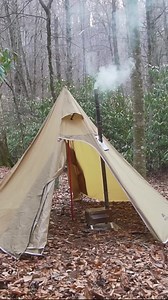 10K views · 269 reactions | "pigs in a blanket" cooked in my hot stove tent. #camping #hottent #hottentstove #bushcraft #cooking #campfirecooking #HotStove | Son of a Bear Herbs | Facebook