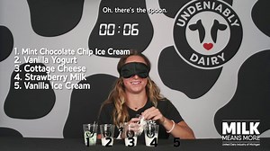 Spartans, how well do you know your dairy products? 🥛🧀 See if Maddie can guess them all correctly, thanks to Milk Means More. | Michigan State Spartans