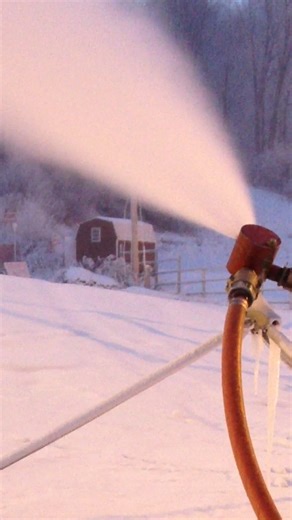 5.9K views · 98 reactions | The snow guns are on and we're cranking out snow all. Night. Long. We'll see ya in the morning for first tracks at 9am on some fresh powder 﫡 | Shawnee Mountain Ski Area | Facebook