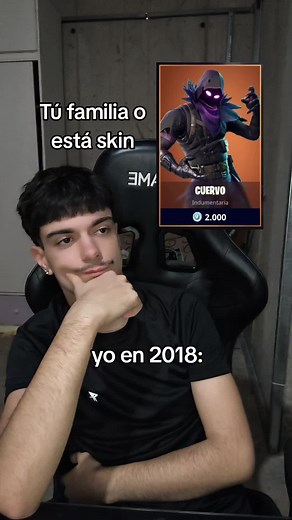 Humor sobre Fortnite y skins en 2018