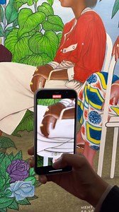 « J’ai adoré la griffe Samabïenne ; son travail du motif et de la couleur est hyper inspirant ! » Merci pour la visite @asmasalomon, c’était un plaisir de vous accueillir au Musée ! 😍 🎨 Chéri Samba, Dans la collection Jean Pigozzi 📍 Jusqu’au 07.04 2024 au Musée Maillol 🎫 Lien en bio #ChériSamba #MuséeMaillol #Tempora #CollectionJeanPigozzi #Art #Afrique #Peinture #Paris #Exposition #QueFaireParis | Musée Maillol