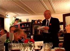 From my archive - a clip of the 2005 gathering of 42 old boys at the Atlantic Hotel Porthcawl. Some are sadly no longer with us. Can you name any faces featured? | Bridgend Grammar School - Old Boys Reunion