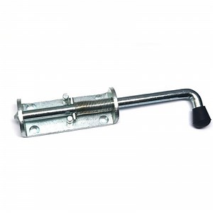 [Hot Item] Commercial Truck Heavy Duty Zinc Plated Spring Loaded Bolt Latch Lock