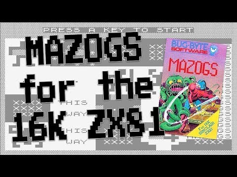 Mazogs for the ZX81 from Bug Byte Software (1982)