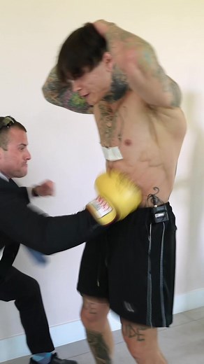 Taking 1 Body Shot for Every 10 Pushups We Do! Full video on my channel “Brandon William” #fitness #challenge #bodybuilder #gym #muscle