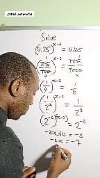 25K views · 342 reactions | Solving an Exponential Equation #exponent #equation #decimal #indices #exponentialequation #gpadlearnmaths | Gpad Learn Maths | Facebook