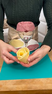 The easiest edible flower! This flower will be perfect for your next party! #flower #food #apps #party | Lauren H