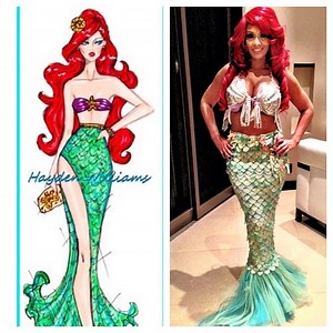 Evelyn Lozada Dresses As A Red-Head Mermaid, Parties With Rihanna for Halloween - theJasmineBRAND