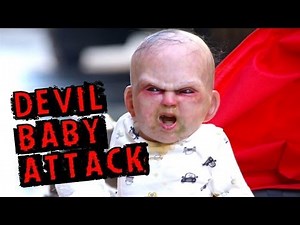 Devil Baby Attacks New Yorkers in Terrifying Prank