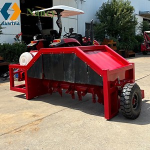 [Hot Item] Fertilizer Production Machinery Compost Machine Tractor Compost Turner