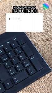 Microsoft Word Table Trick | Genius Inventions