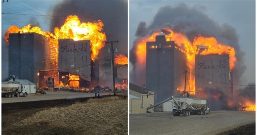 Denton evacuated due to wildfire; buildings destroyed
